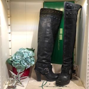 Lisa for Donald Pliner over the knee Barco boots,9